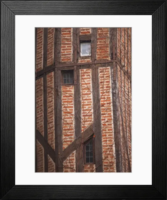 Framed Print : Wood beamed house, Tours, Indre-et-Loire, France, Europe Framed Print : Wood beamed house, Tours, Indre-et-Loire, France, Europe