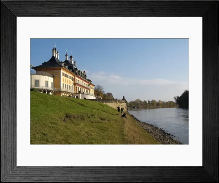 Framed Print : Pillnitz Castle, River Elbe, Dresden, Saxony, Germany, Europe Framed Print : Pillnitz Castle, River Elbe, Dresden, Saxony, Germany, Europe