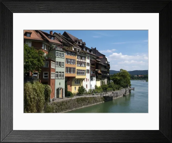 Framed Print : Laufenburg and River Rhine, Black Forest, Baden-Wurttemberg, Germany, Europe Framed Print : Laufenburg and River Rhine, Black Forest, Baden-Wurttemberg, Germany, Europe