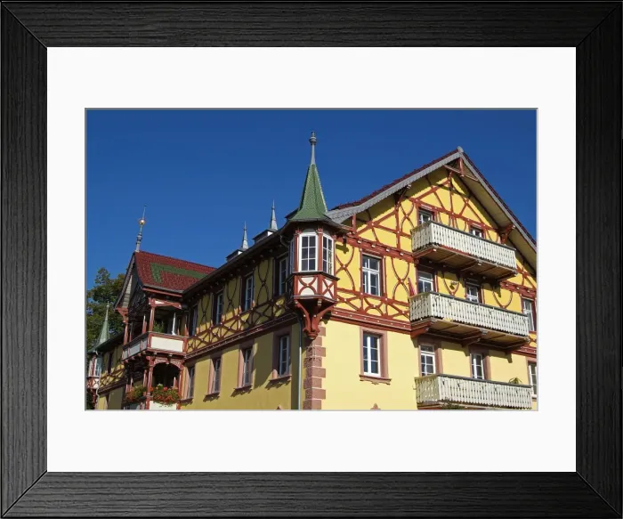 Framed Print : House in St. Margen, Black Forest, Baden-Wurttemberg, Germany, Europe Framed Print : House in St. Margen, Black Forest, Baden-Wurttemberg, Germany, Europe