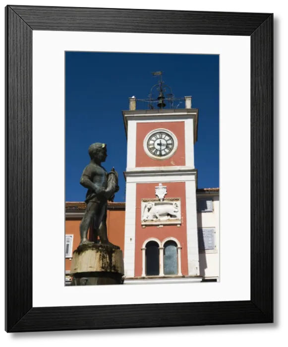 Framed Print : The Bell Tower on Trg Marsala Tita (main Square), Rovinj, Istria, Croatia, Europe Framed Print : The Bell Tower on Trg Marsala Tita (main Square), Rovinj, Istria, Croatia, Europe