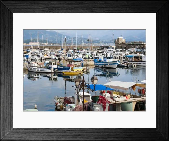 Framed Print : The port, Ajaccio, Corsica, France, Mediterranean, Europe Framed Print : The port, Ajaccio, Corsica, France, Mediterranean, Europe