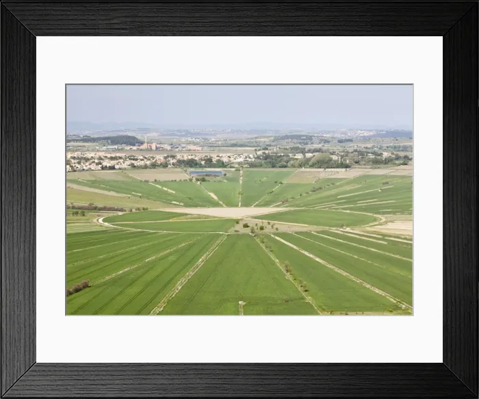 Framed Print : View from the Oppidum d Enserune of the Etang de Montady near Beziers, Languedoc-Roussillon, France, Europe Framed Print : View from the Oppidum d Enserune of the Etang de Montady near Beziers, Languedoc-Roussillon, France, Europe