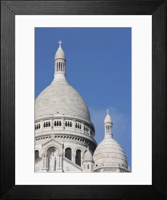 Framed Print : Sacre Coeur Basilica, Montmartre, Paris, France, Europe Framed Print : Sacre Coeur Basilica, Montmartre, Paris, France, Europe
