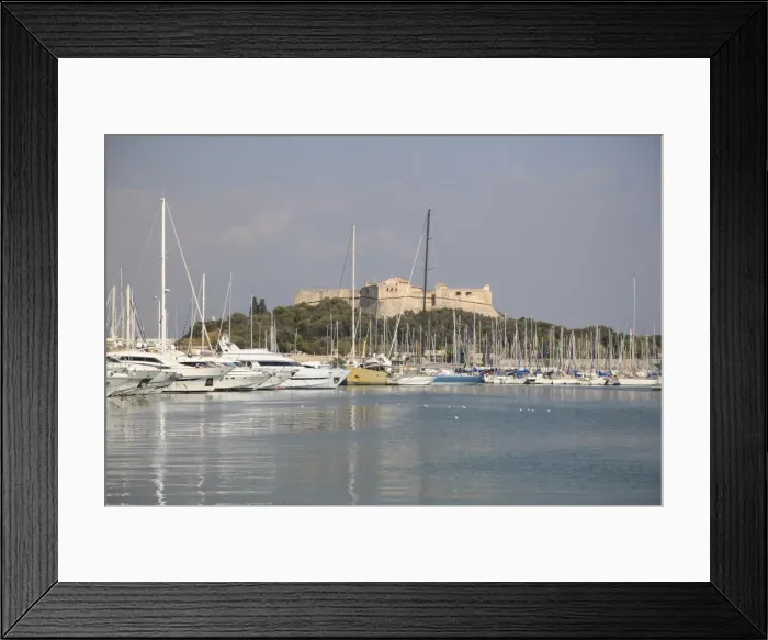 Framed Print : Fort Carre, Port Vauban, Antibes, Cote d Azur, French Riviera, Provence, France, Mediterranean, Europe Framed Print : Fort Carre, Port Vauban, Antibes, Cote d Azur, French Riviera, Provence, France, Mediterranean, Europe