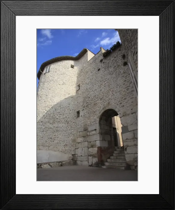 Framed Print : Portail de l Orme (Gate of the Elm), Old Town, Vieil Antibes, Antibes, Cote d Azur, French Riviera, Provence, France, Europe Framed Print : Portail de l Orme (Gate of the Elm), Old Town, Vieil Antibes, Antibes, Cote d Azur, French Riviera, Provence, France, Europe