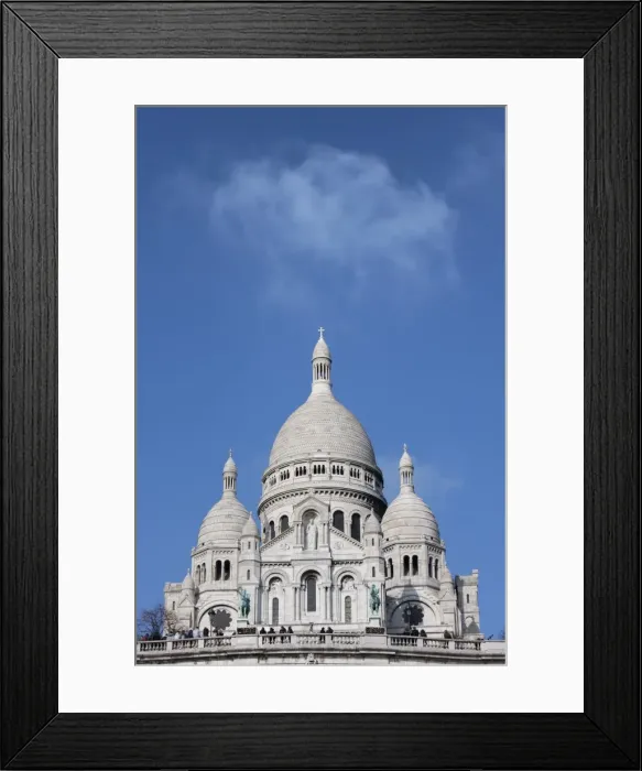 Framed Print : Sacre Coeur Basilica, Montmartre, Paris, France, Europe Framed Print : Sacre Coeur Basilica, Montmartre, Paris, France, Europe