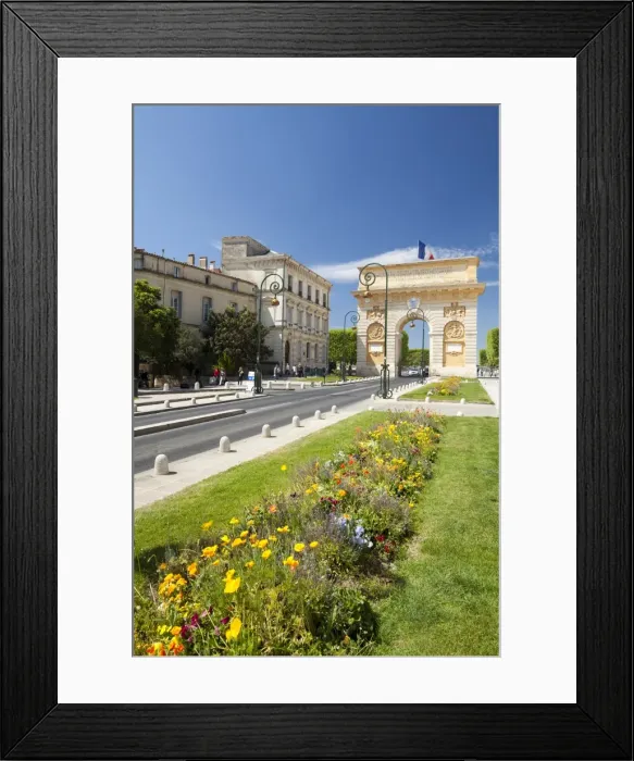 Framed Print : The Arc de Triomphe, Rue Foch, Montpellier, Languedoc-Roussilon, France, Europe Framed Print : The Arc de Triomphe, Rue Foch, Montpellier, Languedoc-Roussilon, France, Europe