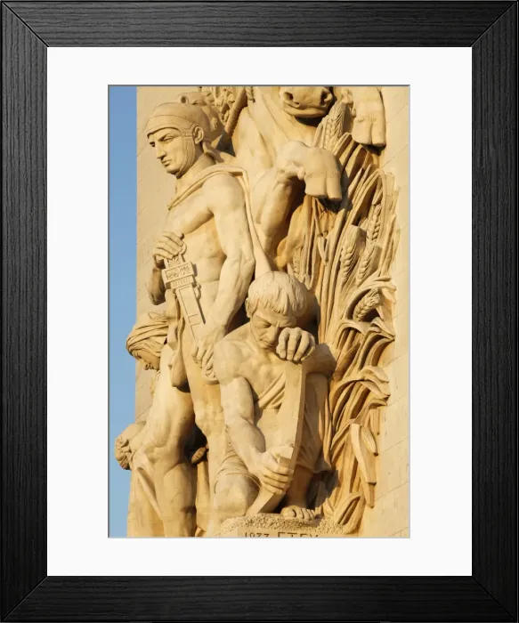 Framed Print : The Triumph by Antoine Etex, dating from 1810, sculpture on the Arc de Triomphe, Paris, France, Europe Framed Print : The Triumph by Antoine Etex, dating from 1810, sculpture on the Arc de Triomphe, Paris, France, Europe
