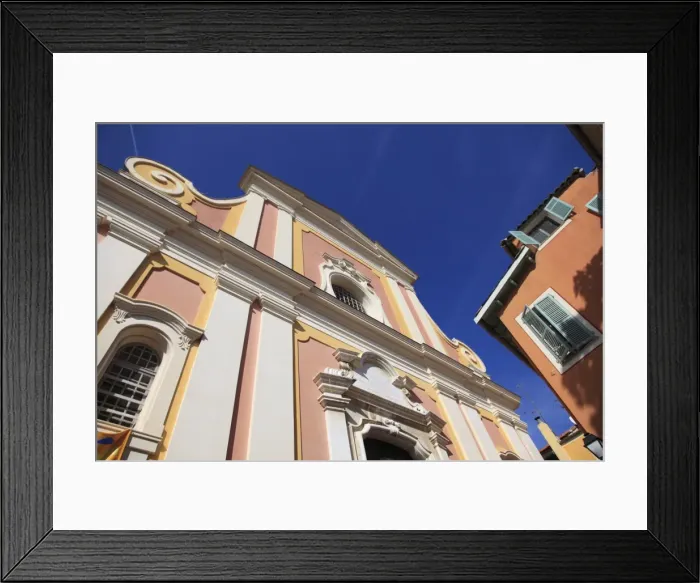 Framed Print : Eglise Saint Michel (St. Michaels Church), Villefranche sur Mer, Cote d Azur, French Riviera, Provence, France, Europe Framed Print : Eglise Saint Michel (St. Michaels Church), Villefranche sur Mer, Cote d Azur, French Riviera, Provence, France, Europe