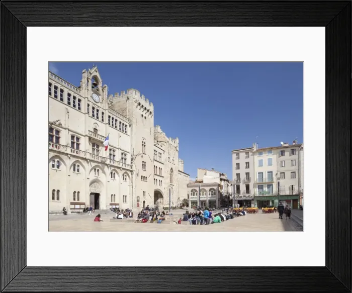 Framed Print : The Archbishops Palace, in the Place de l Hotel de Ville, Narbonne, Languedoc-Roussillon, France, Europe Framed Print : The Archbishops Palace, in the Place de l Hotel de Ville, Narbonne, Languedoc-Roussillon, France, Europe
