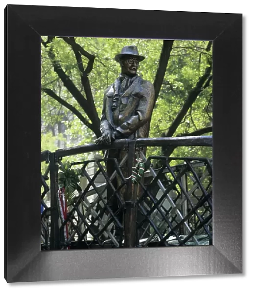 Statue of Imre Nagy, hero of the 1956 Revolution, Budapest Hungary, Europe