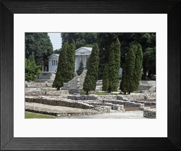 Framed Print : Aquincum Roman ruins, Obuda, Budapest, Hungary, Europe Framed Print : Aquincum Roman ruins, Obuda, Budapest, Hungary, Europe