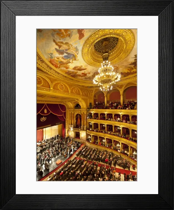 Framed Print : State Opera House (Magyar Allami Operahaz) with Budapest Philharmonic Orchestra, Budapest, Central Hungary, Hungary, Europe Framed Print : State Opera House (Magyar Allami Operahaz) with Budapest Philharmonic Orchestra, Budapest, Central Hungary, Hungary, Europe