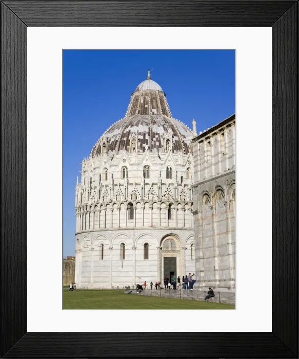 Framed Print : Baptistry, Pisa, UNESCO World Heritage Site, Tuscany, Italy, Europe Framed Print : Baptistry, Pisa, UNESCO World Heritage Site, Tuscany, Italy, Europe