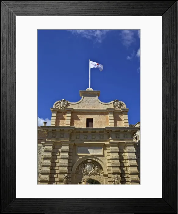 Framed Print : Mdina, the fortress city, Malta, Europe Framed Print : Mdina, the fortress city, Malta, Europe