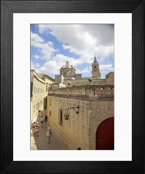 Framed Print : Mdina, the fortress city, Malta, Europe Framed Print : Mdina, the fortress city, Malta, Europe