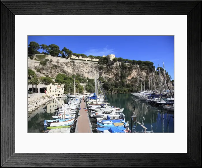 Framed Print : Port de Fontvieille, Fontvieille Harbor, The Rock, Grimaldi Palace, Royal Palace, Monaco, Cote d Azur, Mediterranean, Europe Framed Print : Port de Fontvieille, Fontvieille Harbor, The Rock, Grimaldi Palace, Royal Palace, Monaco, Cote d Azur, Mediterranean, Europe