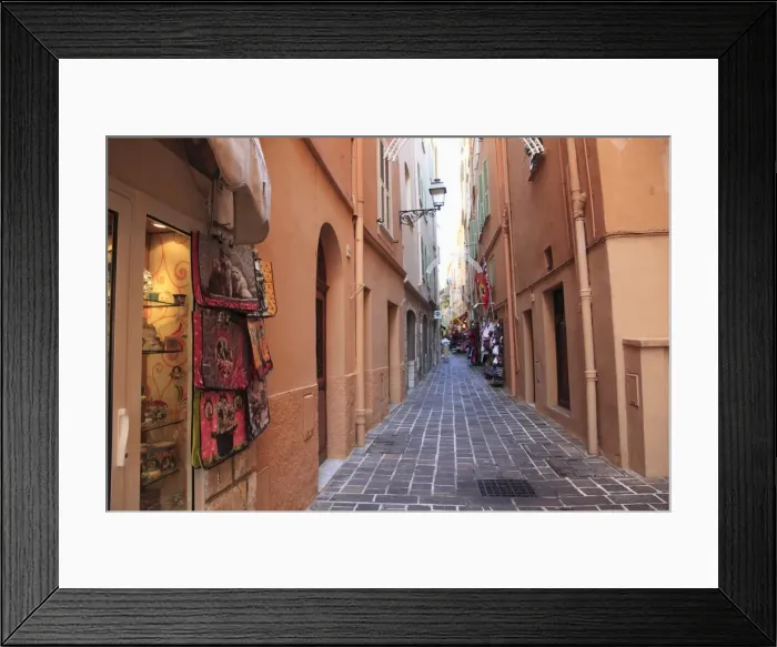Framed Print : Street scene, Le Rocher (The Rock), Monaco, Cote d Azur, Mediterranean, Europe Framed Print : Street scene, Le Rocher (The Rock), Monaco, Cote d Azur, Mediterranean, Europe