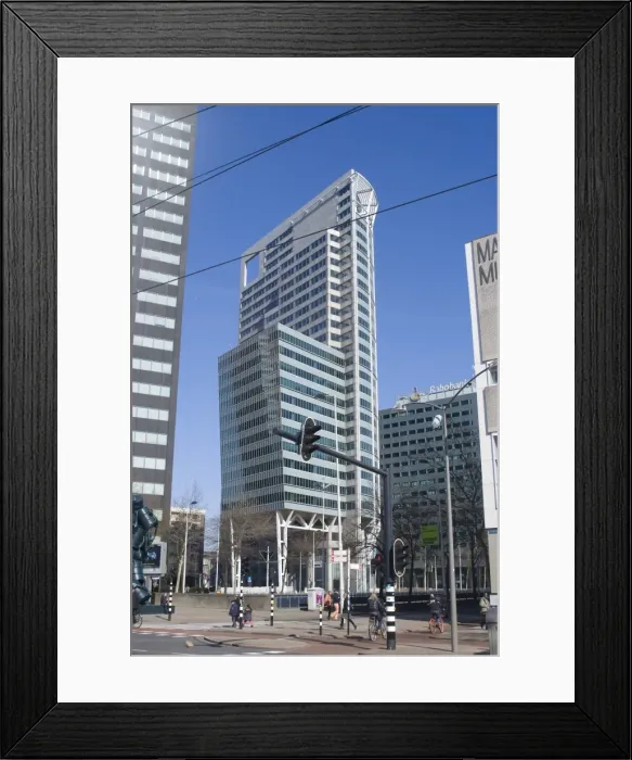 Framed Print : Urban view, Rotterdam, Netherlands, Europe Framed Print : Urban view, Rotterdam, Netherlands, Europe