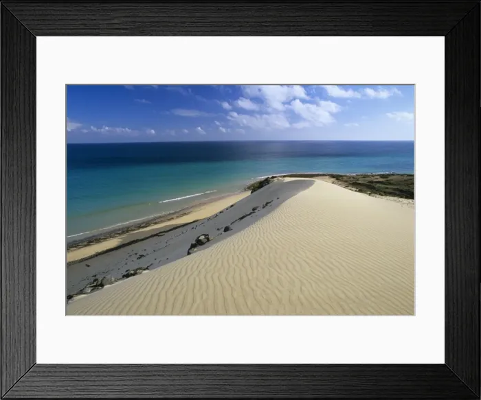 Framed Print : Sand dunes, Playa de Sotavento de Jandia, Fuerteventura, Canary Islands, Spain, Atlantic, Europe Framed Print : Sand dunes, Playa de Sotavento de Jandia, Fuerteventura, Canary Islands, Spain, Atlantic, Europe