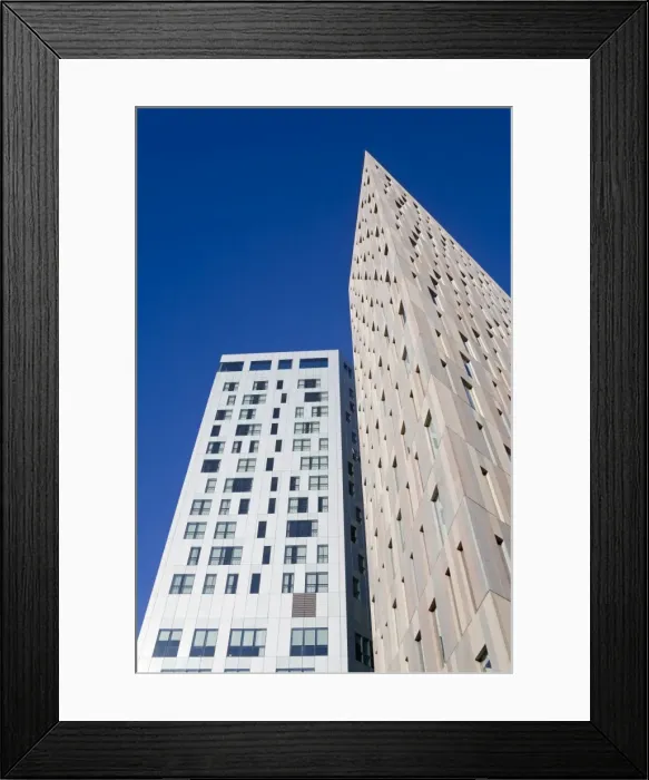 Framed Print : Novotel Hotel on the left and skyscraper on Avenue Diagonal, Barcelona, Catalonia, Spain, Europe Framed Print : Novotel Hotel on the left and skyscraper on Avenue Diagonal, Barcelona, Catalonia, Spain, Europe