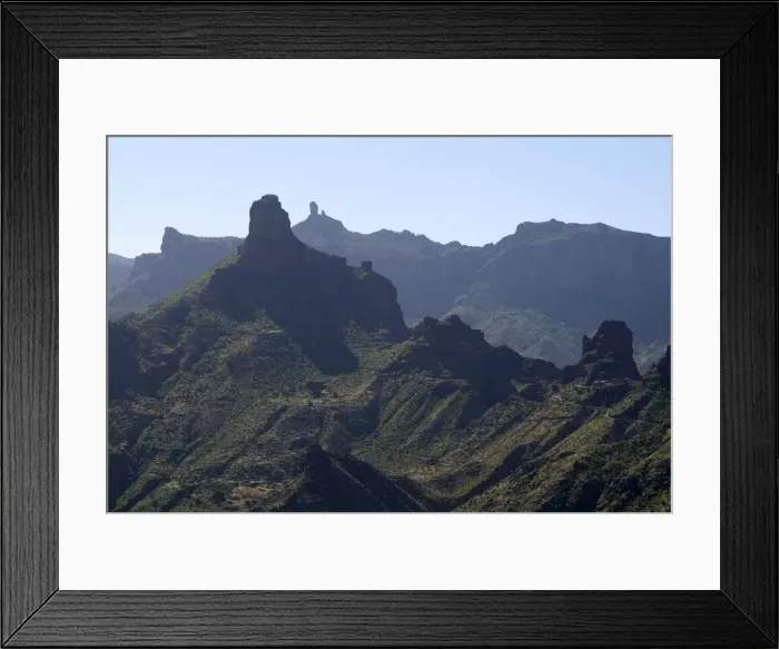 Framed Print : View to Roque Nublo near Tejeda, Gran Canaria, Canary Islands, Spain, Europe Framed Print : View to Roque Nublo near Tejeda, Gran Canaria, Canary Islands, Spain, Europe