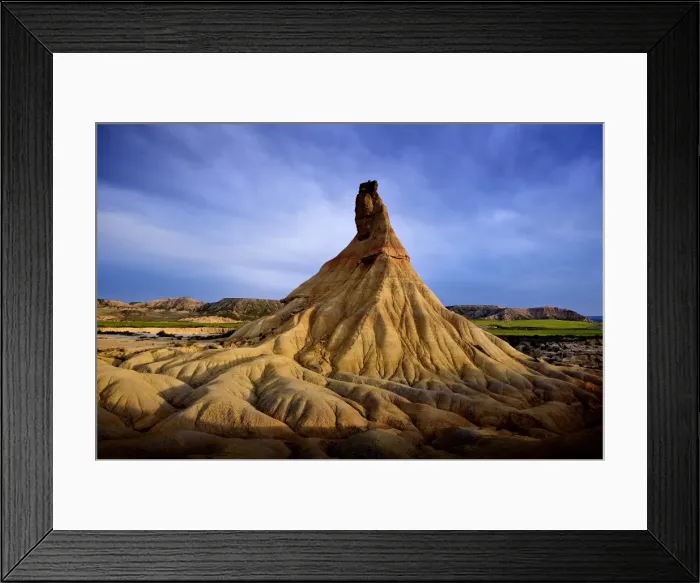 Framed Print : Bardenas Reales National Park, Navarra, Spain, Europe Framed Print : Bardenas Reales National Park, Navarra, Spain, Europe