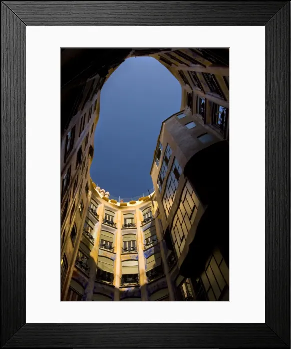 Framed Print : Casa Mila, UNESCO World Heritage Site, Barcelona, Catalonia, Spain, Europe Framed Print : Casa Mila, UNESCO World Heritage Site, Barcelona, Catalonia, Spain, Europe
