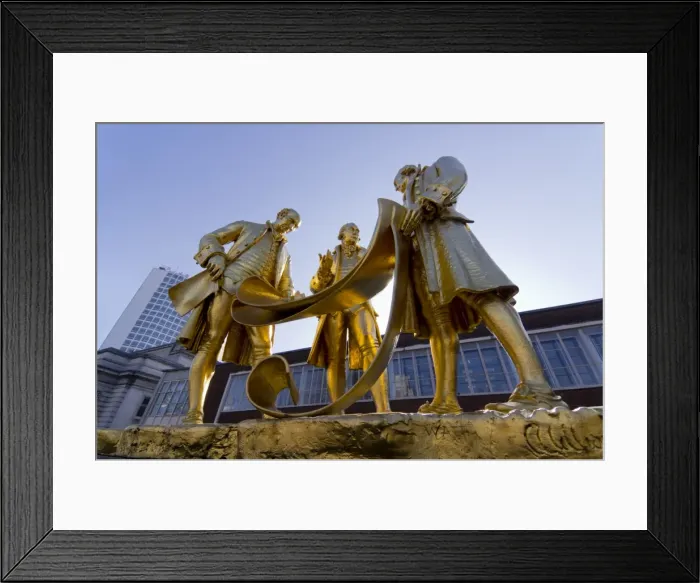 Framed Print : Boulton Statue, Birmingham, Midlands, England, United Kingdom, Europe Framed Print : Boulton Statue, Birmingham, Midlands, England, United Kingdom, Europe