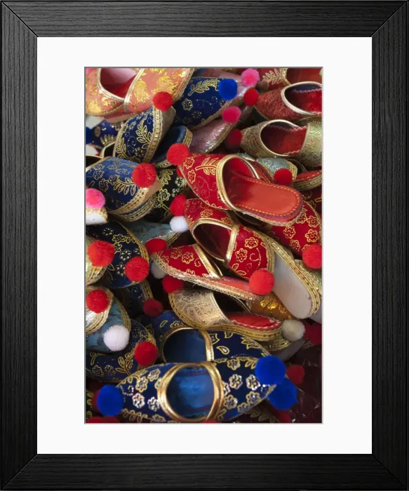 Framed Print : Turkish slippers, Anatolia, Turkey, Asia Minor, Eurasia Framed Print : Turkish slippers, Anatolia, Turkey, Asia Minor, Eurasia