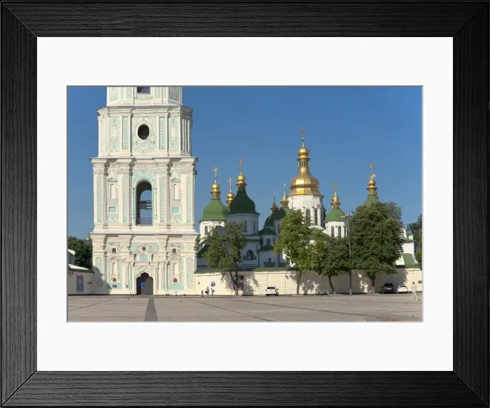 Framed Print : Sofia Square, Kiev, Ukraine, Europe Framed Print : Sofia Square, Kiev, Ukraine, Europe