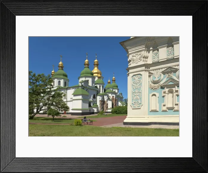 Framed Print : St. Sophia Cathedral Complex, UNESCO World Heritage Site, Kiev, Ukraine, Europe Framed Print : St. Sophia Cathedral Complex, UNESCO World Heritage Site, Kiev, Ukraine, Europe