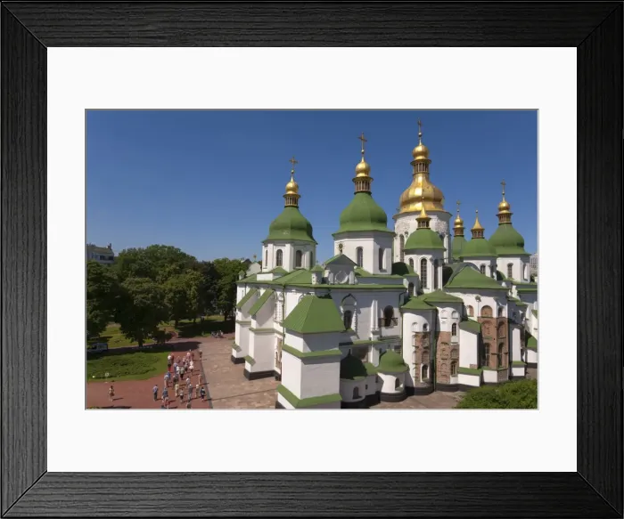 Framed Print : St. Sophia Cathedral Complex, UNESCO World Heritage Site, Kiev, Ukraine, Europe Framed Print : St. Sophia Cathedral Complex, UNESCO World Heritage Site, Kiev, Ukraine, Europe