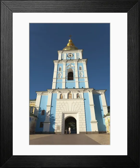 Framed Print : St. Michaels Church, Kiev, Ukraine, Europe Framed Print : St. Michaels Church, Kiev, Ukraine, Europe