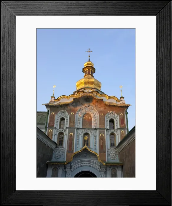 Framed Print : Gate Church of the Trinity, Kiev-Pechersk Lavra, UNESCO World Heritage Site, Kiev, Ukraine, Europe Framed Print : Gate Church of the Trinity, Kiev-Pechersk Lavra, UNESCO World Heritage Site, Kiev, Ukraine, Europe