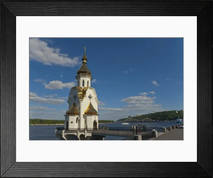 Framed Print : St. Nicholas Orthodox Church, Dnieper River, Kiev, Ukraine, Europe Framed Print : St. Nicholas Orthodox Church, Dnieper River, Kiev, Ukraine, Europe