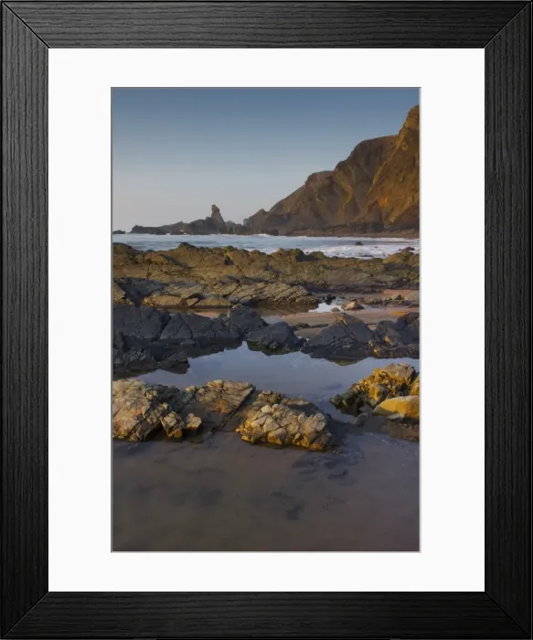 Framed Print : Hartland Quay, Woolacombe, Devon, England, United Kingdom, Europe Framed Print : Hartland Quay, Woolacombe, Devon, England, United Kingdom, Europe