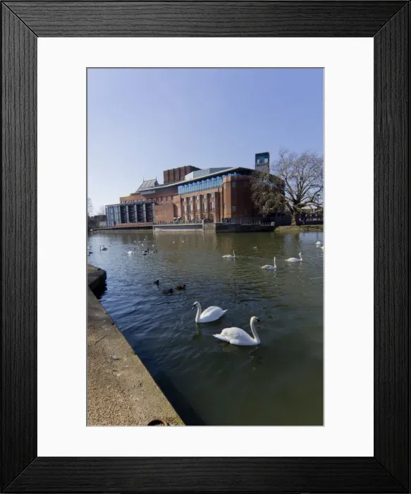 Framed Print : Theatre and River Avon, Stratford upon Avon, Warwickshire, England, United Kingdom, Europe Framed Print : Theatre and River Avon, Stratford upon Avon, Warwickshire, England, United Kingdom, Europe