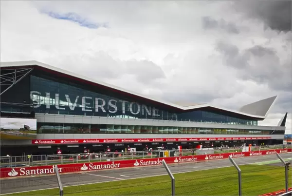 Silverstone Wing and pits at the British Grand Prix, Silverstone, Northamptonshire, England, United Kingdom, Europe