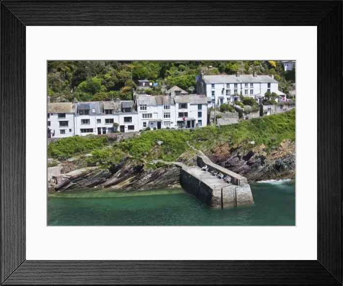 Framed Print : The coastal village of Polperro in Cornwall, England, United Kingdom, Europe Framed Print : The coastal village of Polperro in Cornwall, England, United Kingdom, Europe