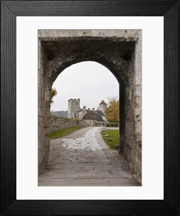 Framed Print : Burghausen Castle, Burghausen, Bavaria, Germany, Europe Framed Print : Burghausen Castle, Burghausen, Bavaria, Germany, Europe