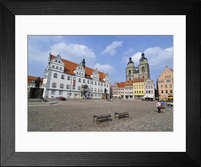 Framed Print : Wittenberg, UNESCO World Heritage Site, Saxony, Germany, Europe Framed Print : Wittenberg, UNESCO World Heritage Site, Saxony, Germany, Europe