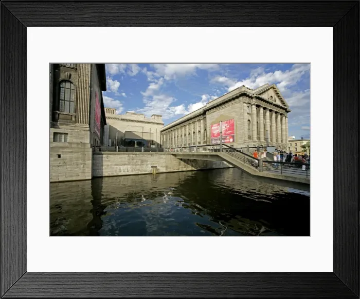 Framed Print : Pergamon Museum, River Spree, Berlin, Germany, Europe Framed Print : Pergamon Museum, River Spree, Berlin, Germany, Europe