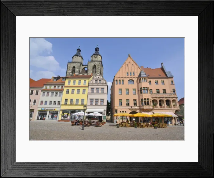 Framed Print : Wittenberg, UNESCO World Heritage Site, Saxony, Germany, Europe Framed Print : Wittenberg, UNESCO World Heritage Site, Saxony, Germany, Europe