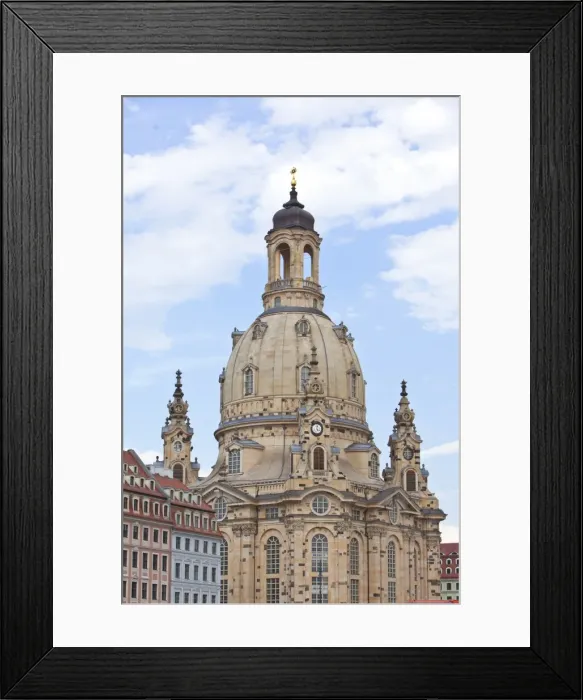 Framed Print : Frauenkirche in Dresden, Saxony, Germany, Europe Framed Print : Frauenkirche in Dresden, Saxony, Germany, Europe