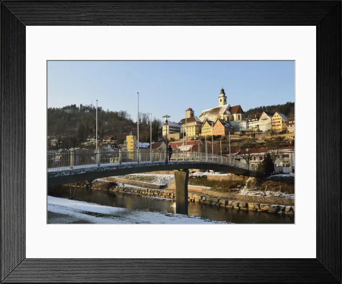 Framed Print : Old town of Horb and the frozen River Neckar, Neckartal (Neckar Valley), Baden-Wurttemberg, Germany, Europe Framed Print : Old town of Horb and the frozen River Neckar, Neckartal (Neckar Valley), Baden-Wurttemberg, Germany, Europe