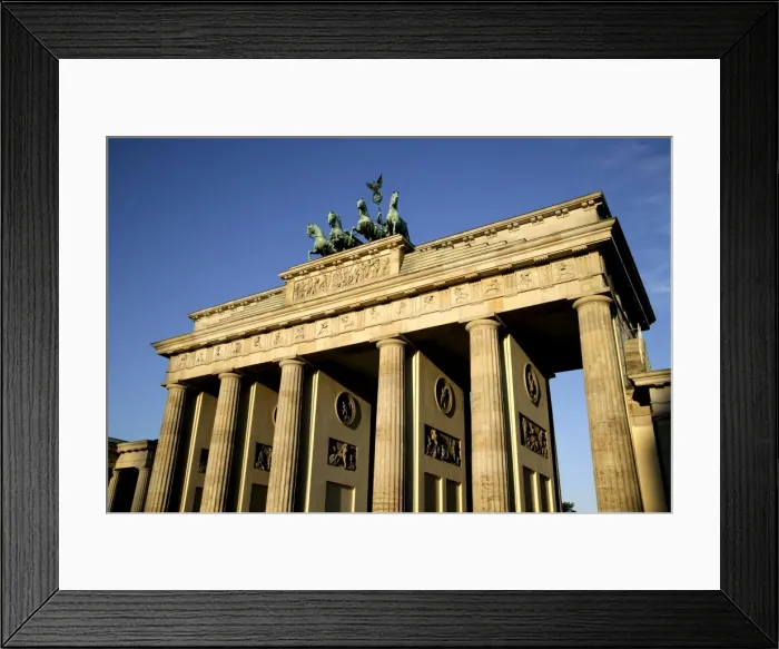 Framed Print : Brandenburg Gate at Pariser Platz, Berlin, Germany, Europe Framed Print : Brandenburg Gate at Pariser Platz, Berlin, Germany, Europe
