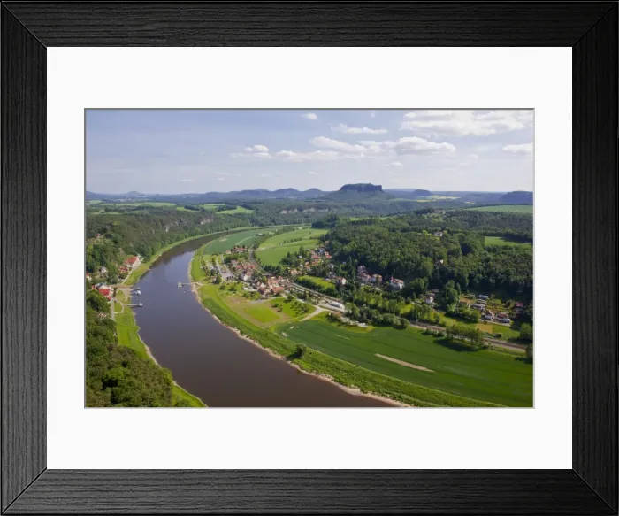 Framed Print : View over the River Elbe, Saxon Switzerland, Saxony, Germany, Europe Framed Print : View over the River Elbe, Saxon Switzerland, Saxony, Germany, Europe