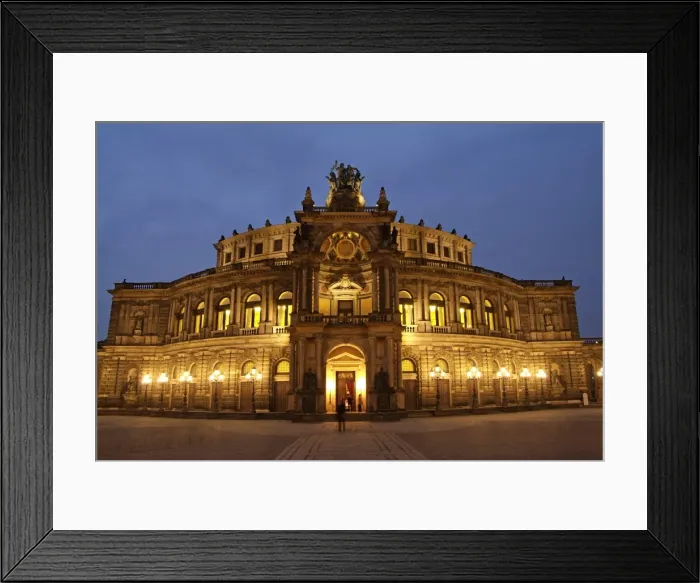 Framed Print : Semper Opera, Dresden, Saxony, Germany, Europe Framed Print : Semper Opera, Dresden, Saxony, Germany, Europe